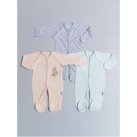 КОМБИНЕЗОН LET IT SNOW (интерлок) КЛ.310.009.0.067.005/006